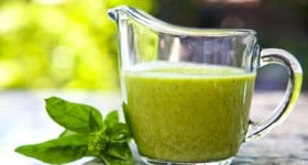 Kimberly Snyder's Sweet Basil Lime Dressing Recipe from @BlenderBabes