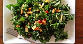 kale salad maple mustard dressing forks over knives