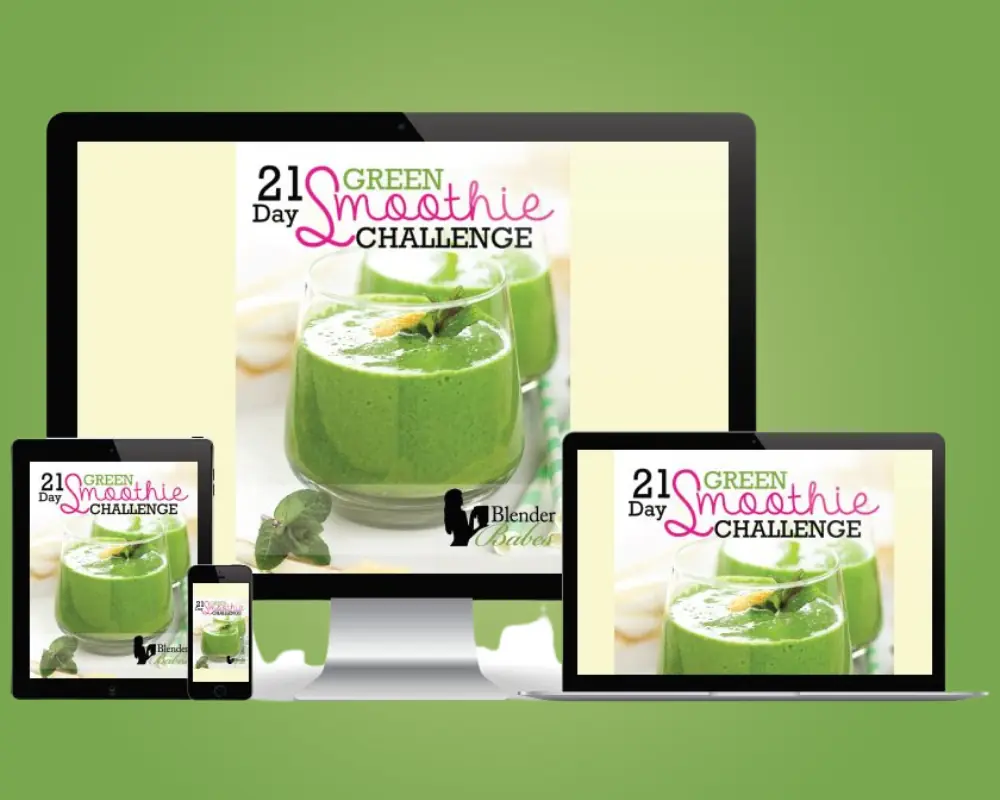 21 Day Green Smoothie Challenge - The Blender Babes 