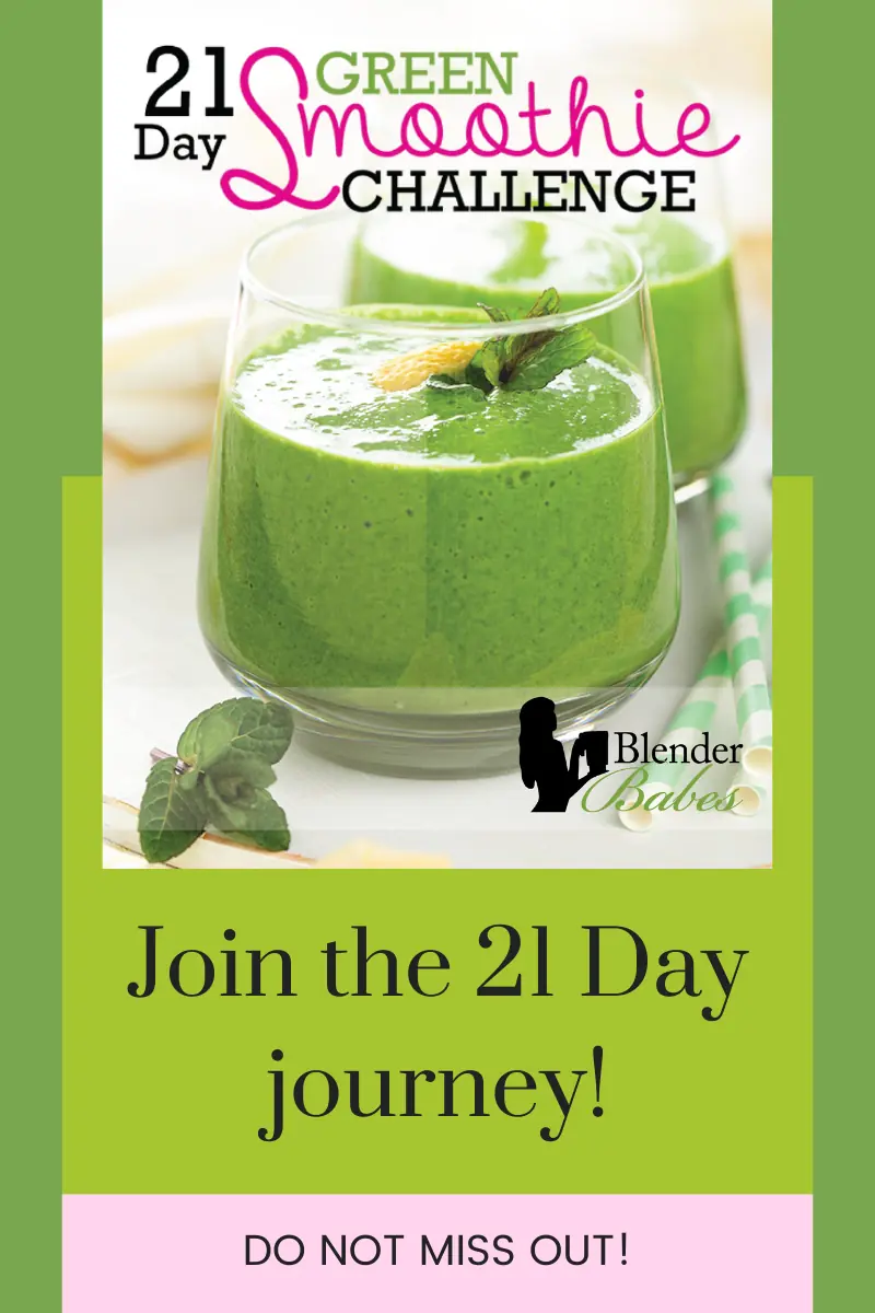 21 Day Green Smoothie Challenge - The Blender Babes 