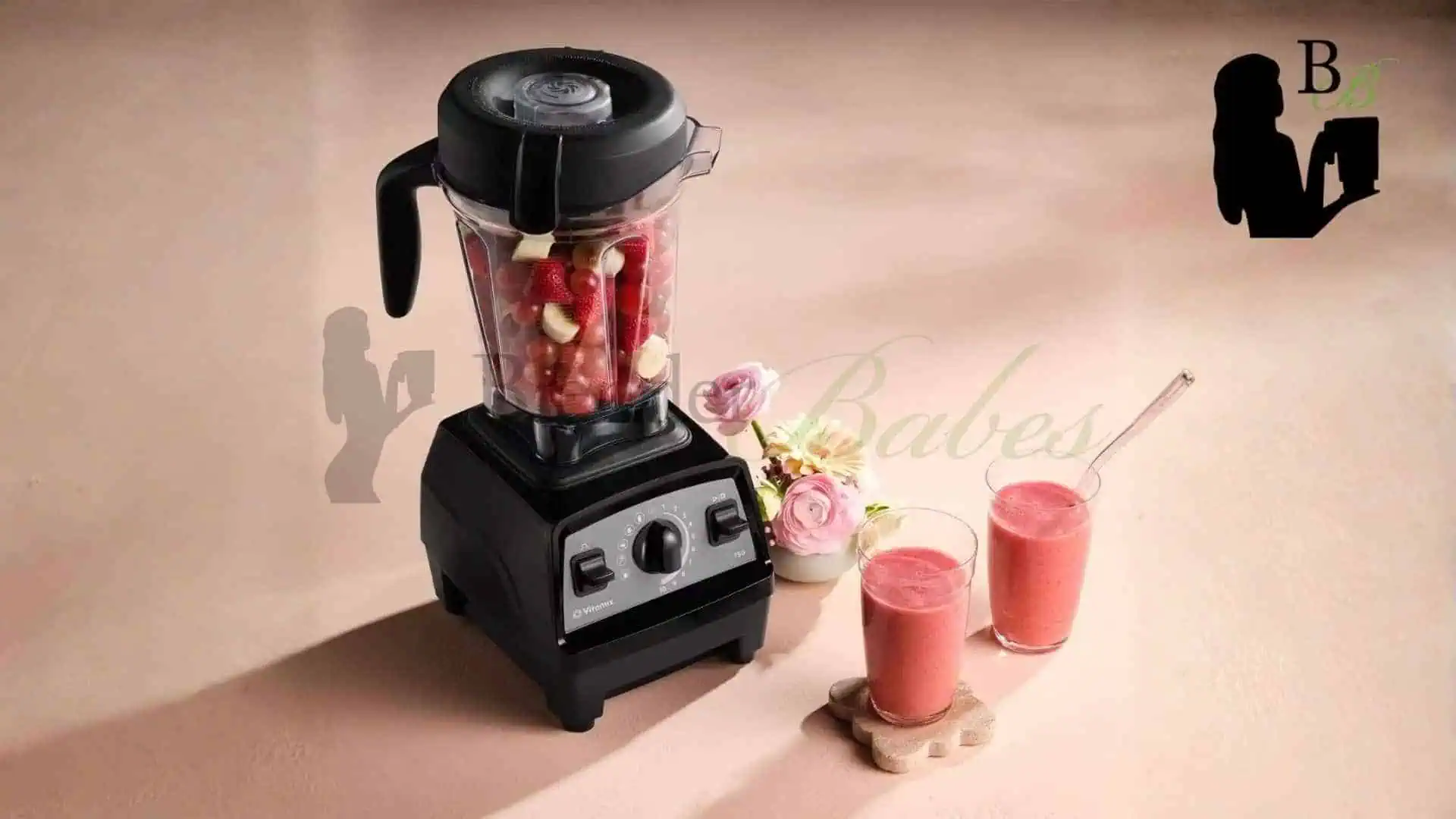 Vitamix Pro 750 used to create a cherry shake Vitamix Pro 750 used to create a cherry shake