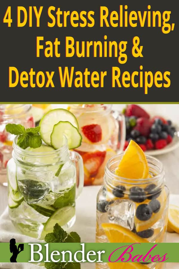 4 DIY Stress Relieving Water Recipes