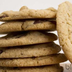 Gluten-Free Chocolate Chip Cookie Recipe by @BlenderBabes