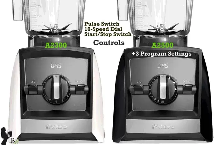 Vitamix Ascent Controls