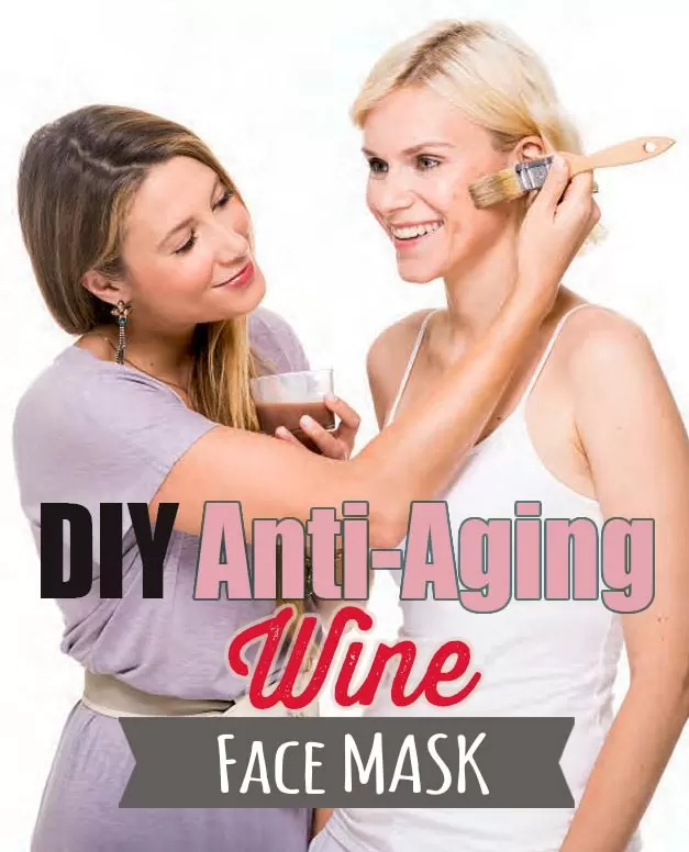 DIY Anti-Aging Face Mask from Recipe for Radiance #facemask #eggmask #winerecipes #naturalfacemask #blenderbabes