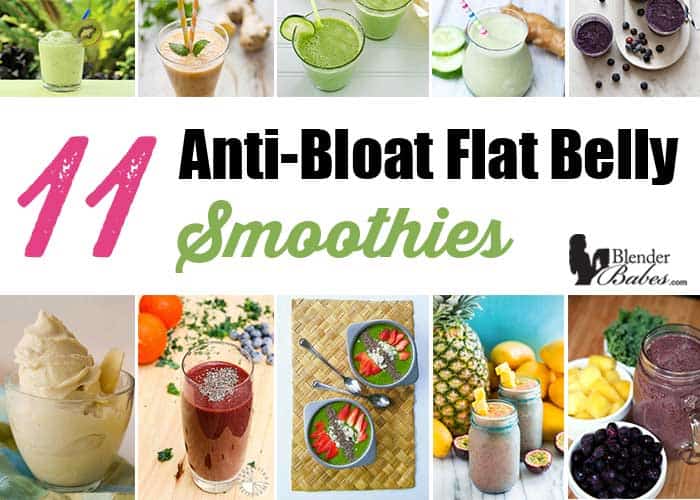 Flat Belly Anti-Bloat Smoothies