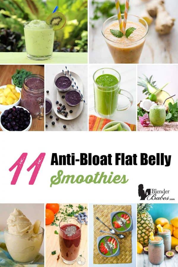 11 Flat Belly Smoothies to Beat the Bloat Blender Babes