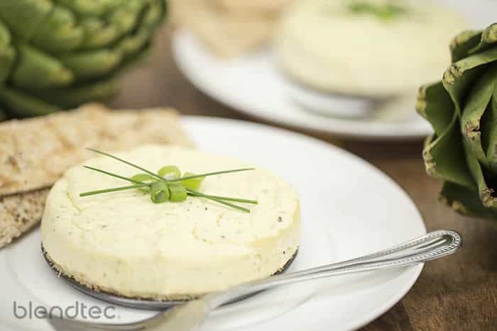 Savory Appetizer Cheesecake Recipe by @BlenderBabes