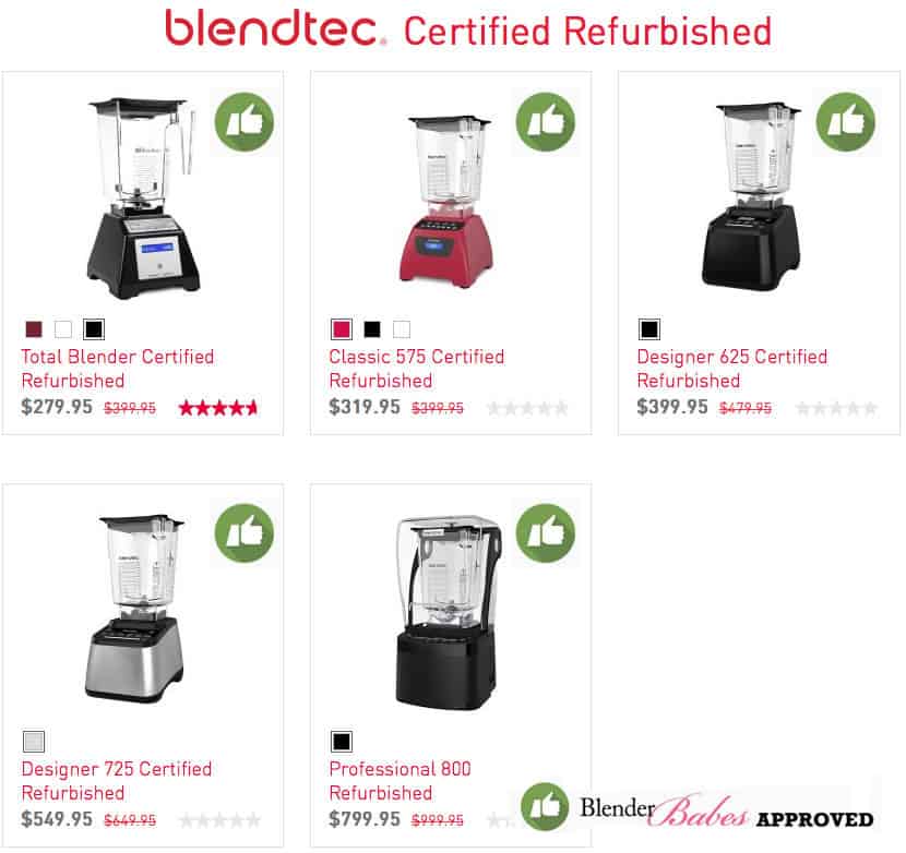 blendtec blender refurbished blendtec blender refurbished