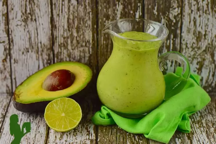 Healthy Avocado Dressing Dip Recipe by @BlenderBabes