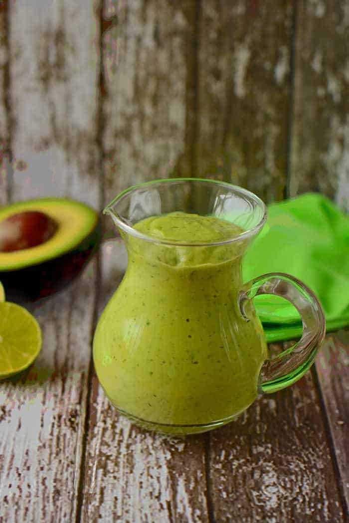 Healthy Jalapeno Avocado Dressing Blender Babes