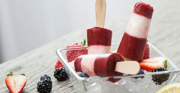 Berry Lemonade Popsicles Recipe