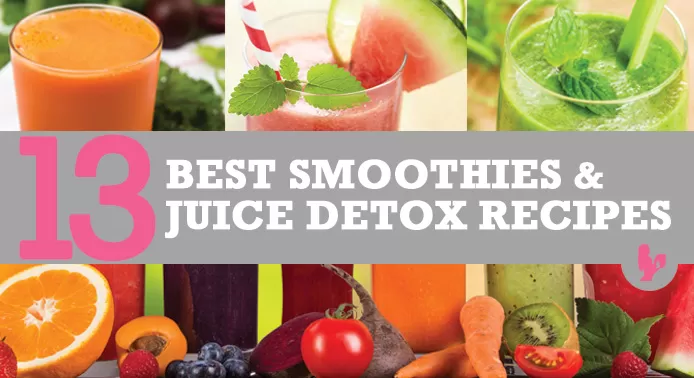13 Best Smoothies and Juice Detox Recipes by @BlenderBabes