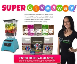 Blendtec Rockin Wellness Navitas Super Giveaway via @BlenderBabes