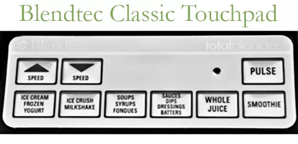 Blendtec total Blender Review Classic Touchpad