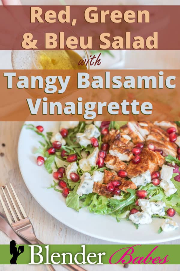 Bleu Salad with Tangy Balsamic Vinaigrette