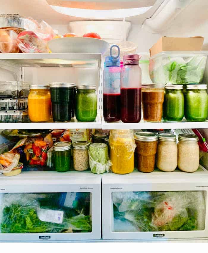 Blender Cleanse fridge