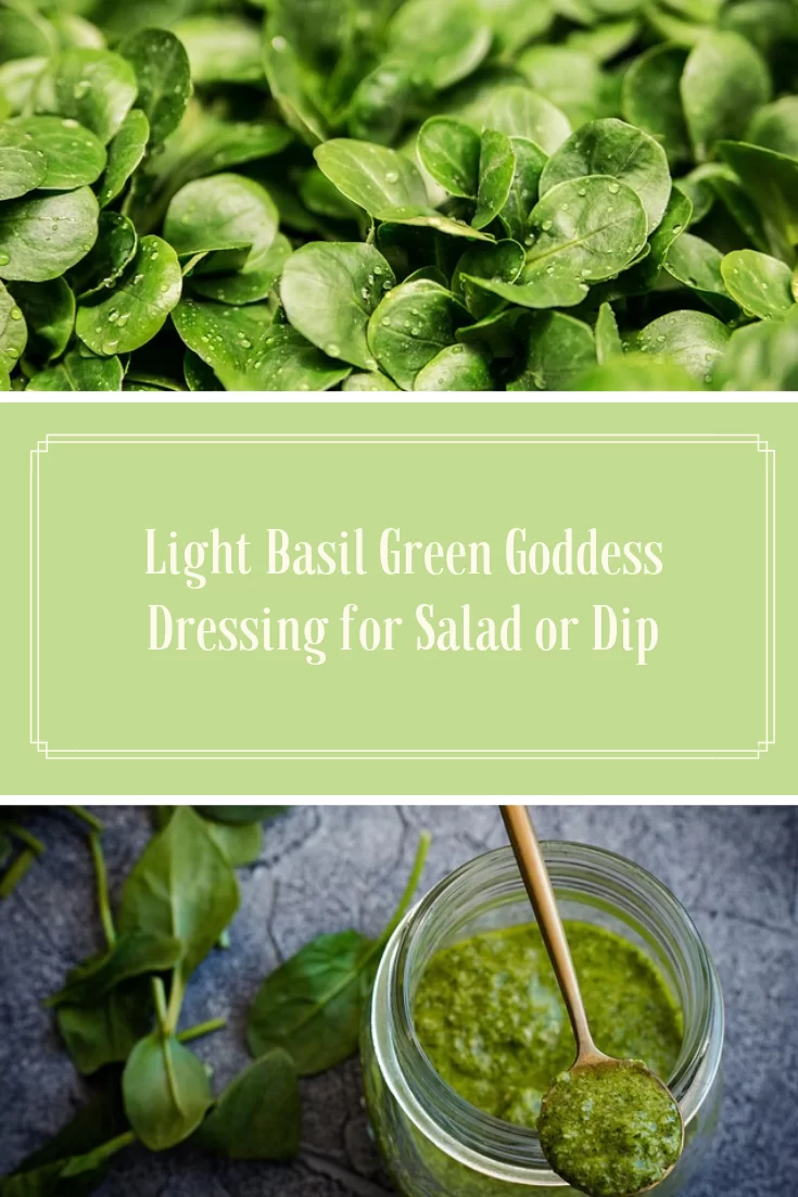 green goddess dressing blender babe 