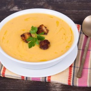 Easy Carrot and Apple Soup Recipe | Low Calorie Soups