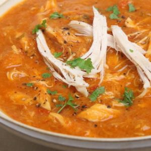 Chunky Chicken Tortilla Soup Recipe