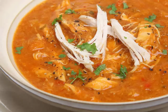 Chunky Chicken Tortilla Soup Recipe