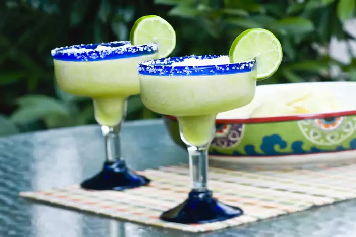 Classic Blended Margarita Healthy