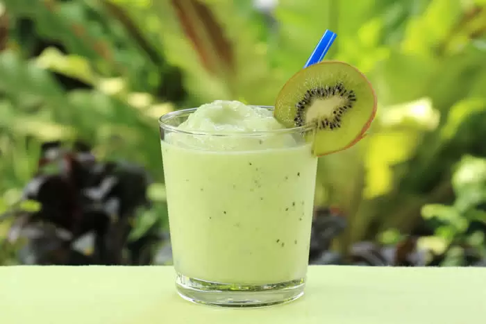 Kiwi Kombucha Green Smoothie