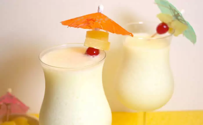 Cocoa Colada Cocktail Recipe by @BlenderBabes