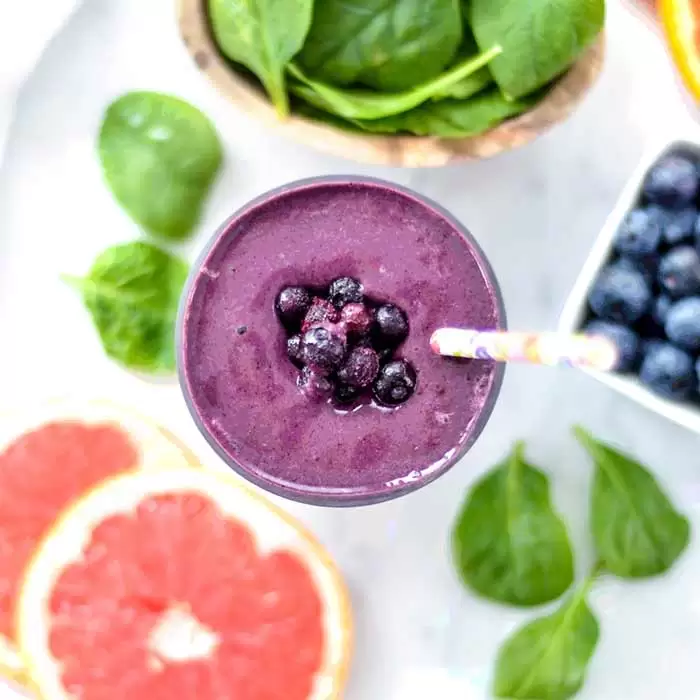 Smoothies for Kids - Wild Blueberry Citrus Smoothie