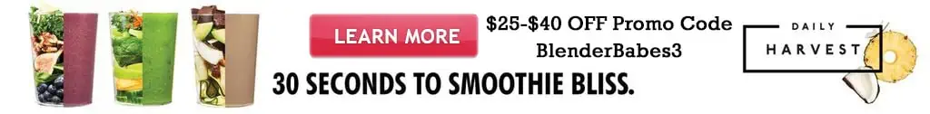 daily harvest coupon code