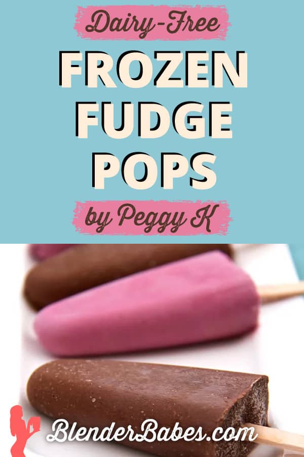 Dairy-free frozen fudge pops