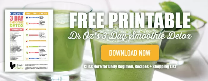 Dr Oz Detox Smoothie 3 Day By