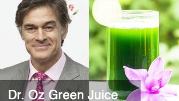 Dr Oz Green Juice Recipe by @BlenderBabes