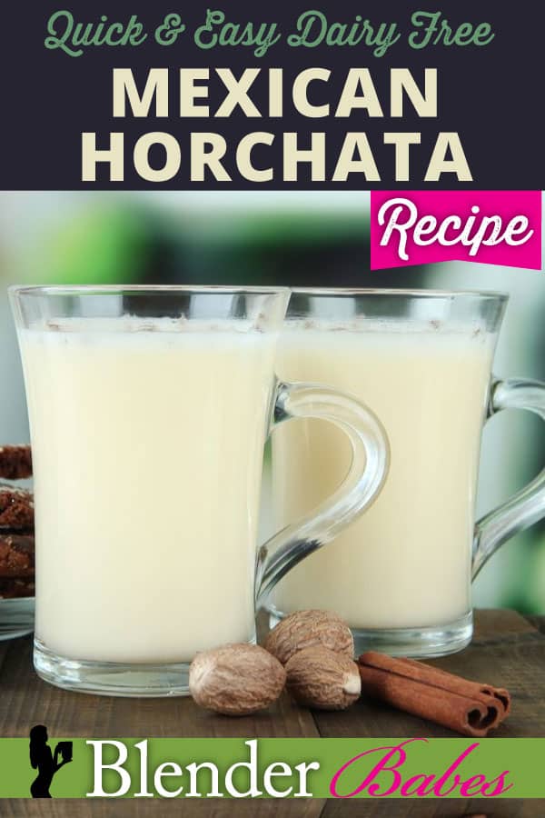 Easy Dairy Free Mexican Horchata