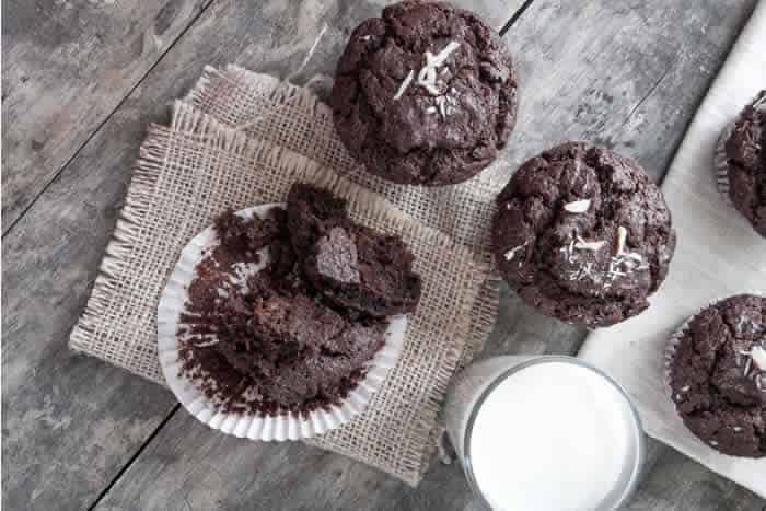 Emergency Chocolate Blender Cupcakes