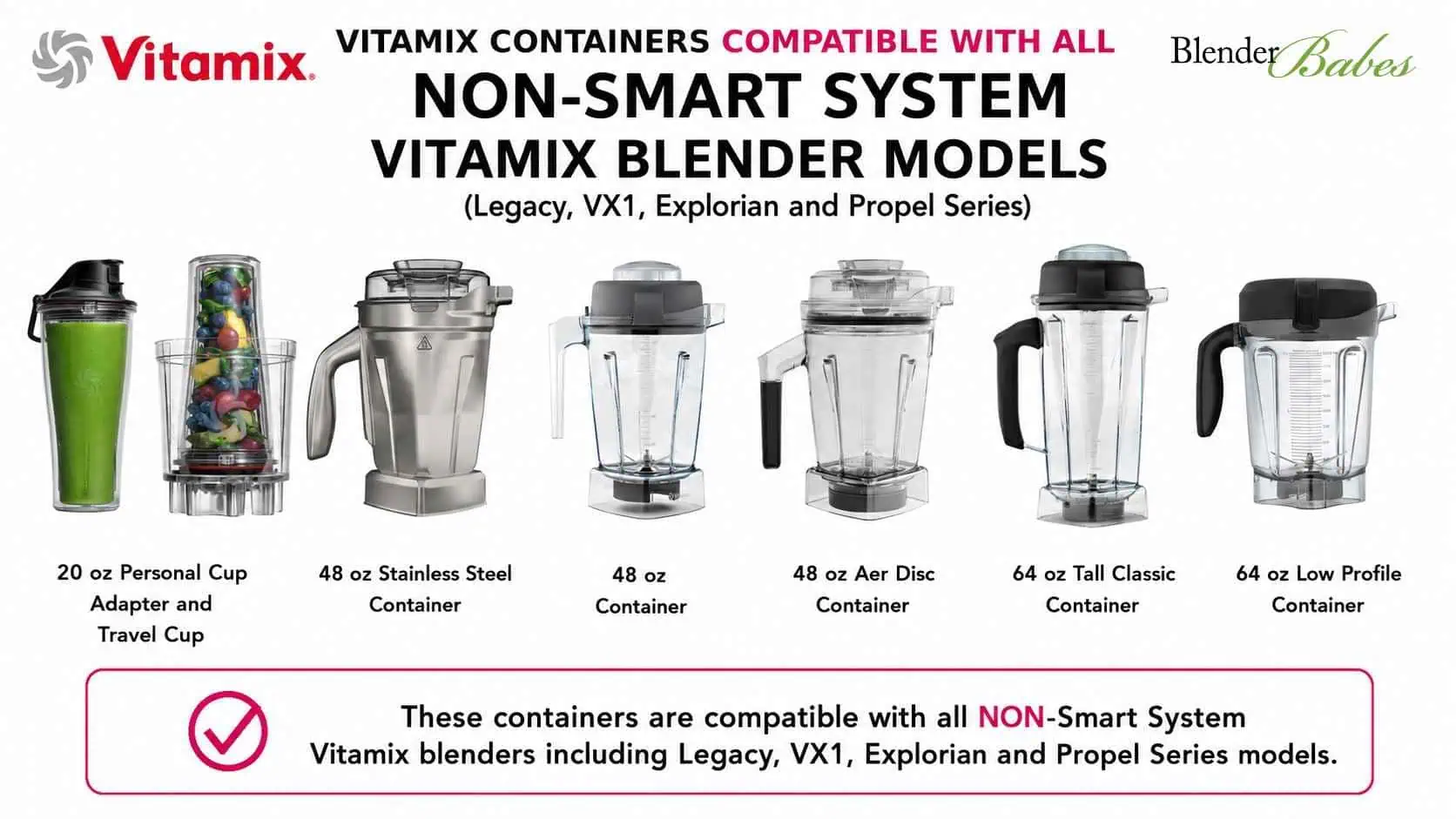 FINAL Vitamix Containers NON-Smart System Vitamix FINAL Vitamix Containers NON-Smart System Vitamix