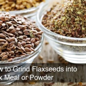 How to Grind Flaxseeds into Flax Meal or Powder by @BlenderBabes