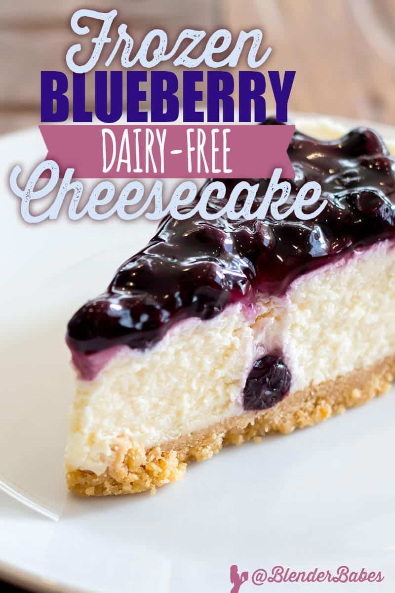 Paleo Dairy-Free Cheesecake Recipe - Blueberry or any flavor!