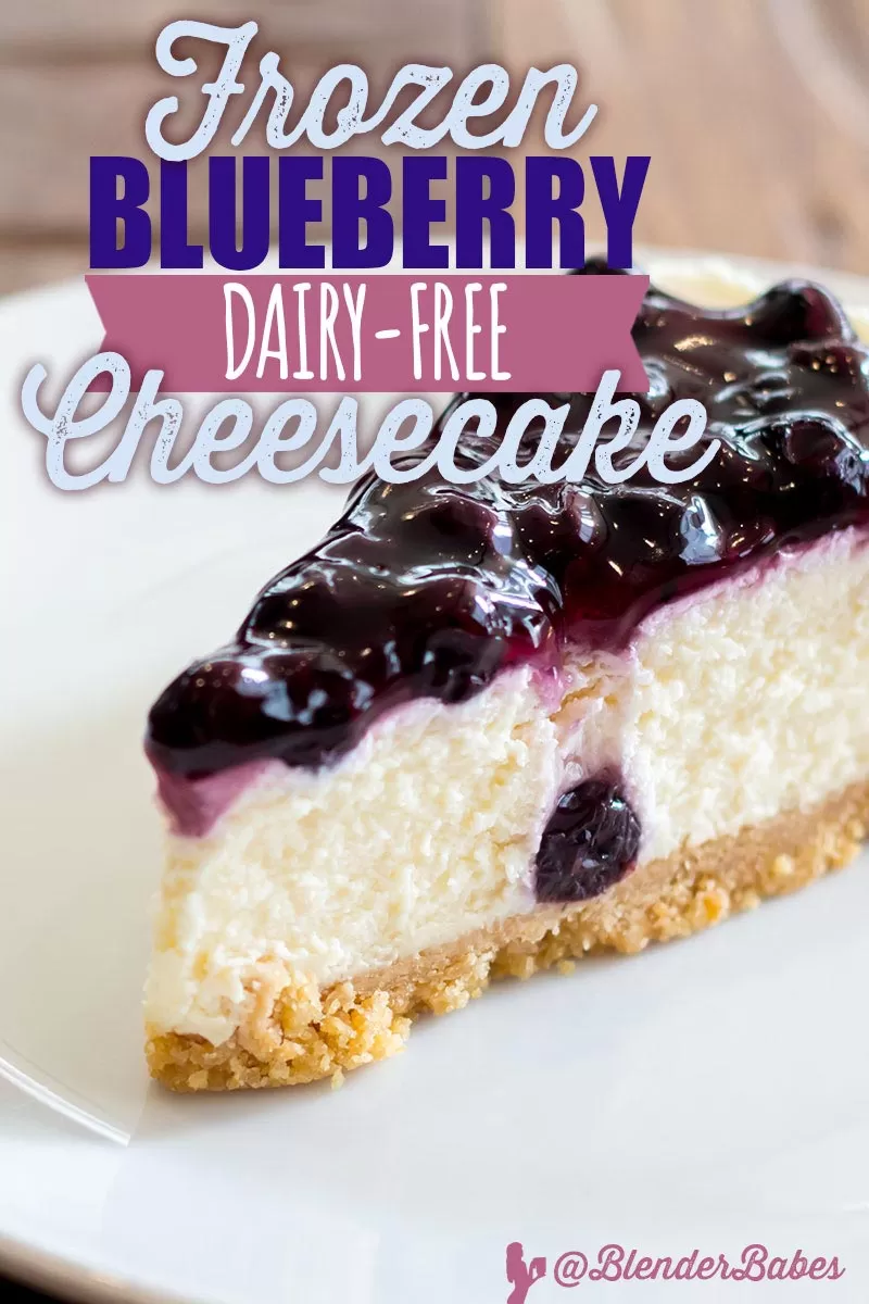 Frozen Blueberry Dairy-Free Cheesecake Recipe