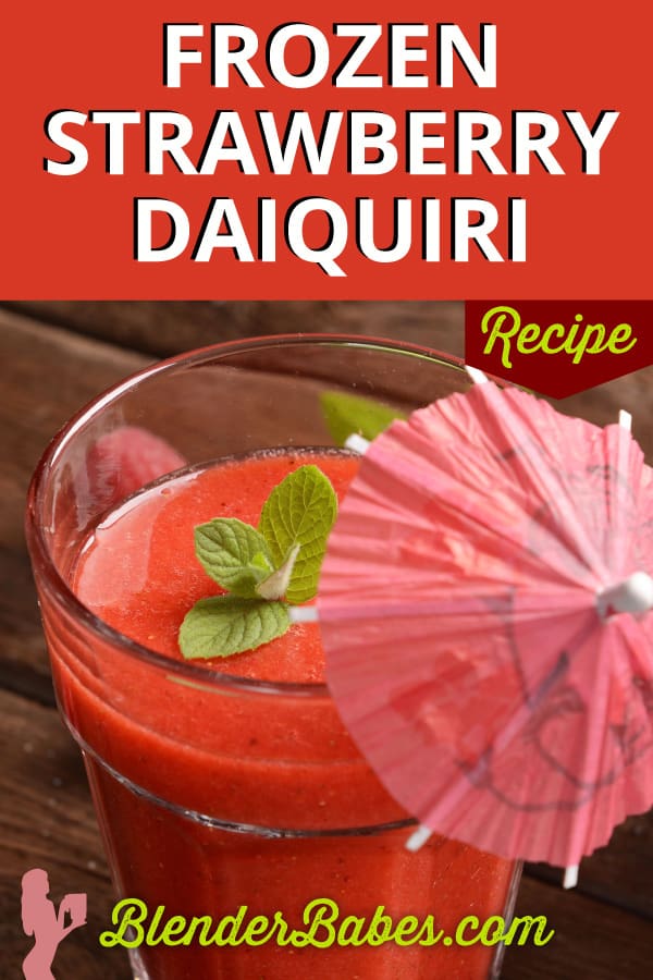 Frozen strawberry daiquiri recipe