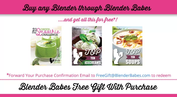 Blender Babes Free Gift With Blender Purchase