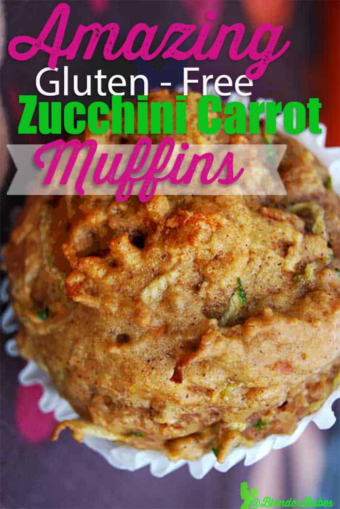 Gluten Free Zucchini Carrot Muffins 