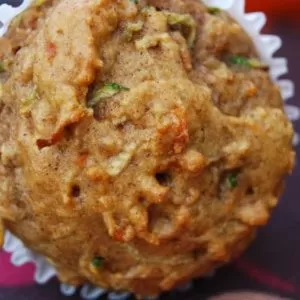 Gluten Free Zucchini Carrot Muffins from @BlenderBabes