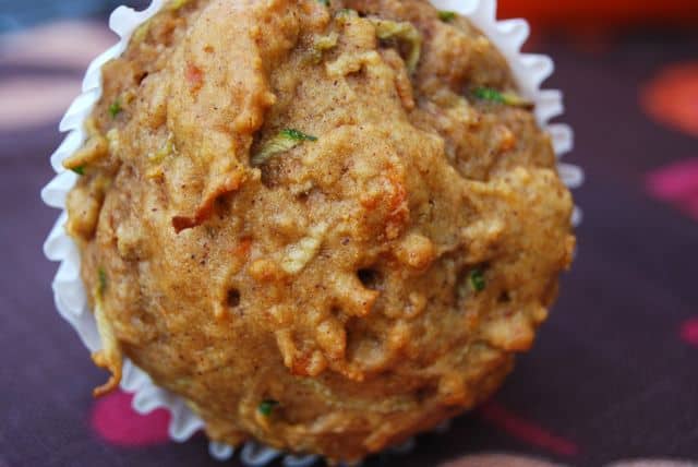 Gluten Free Zucchini Carrot Muffins from @BlenderBabes