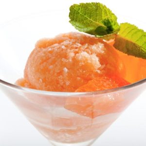 Grapefruit Honey Sorbet with Vanilla and Ginger by Cheryl Sternman Rule's Ripe Cookbook