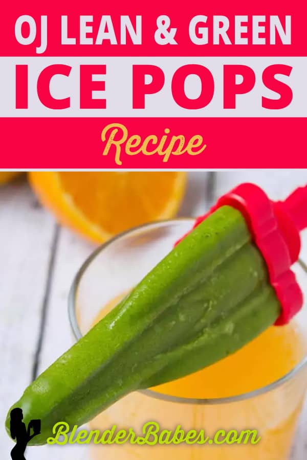 Green ice pops recipe