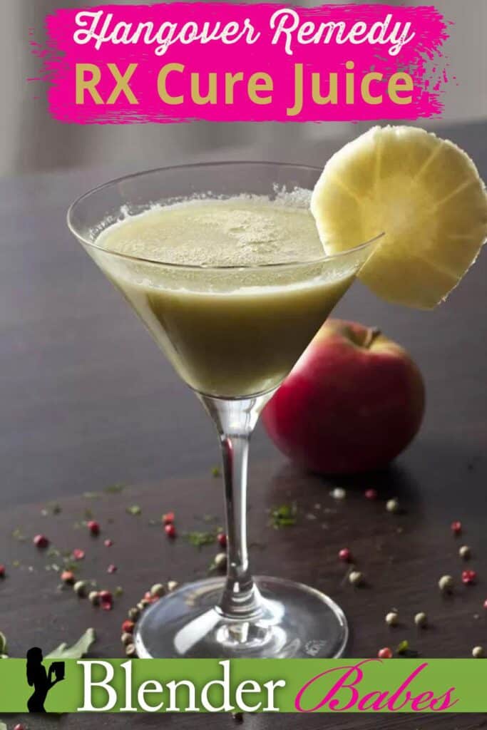 Hangover Remedy RX Cure Juice