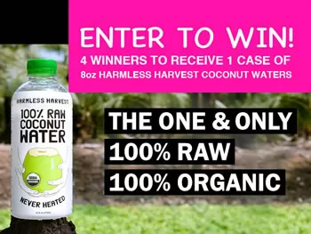 Harmless Harvest Best Coconut Water Giveaway