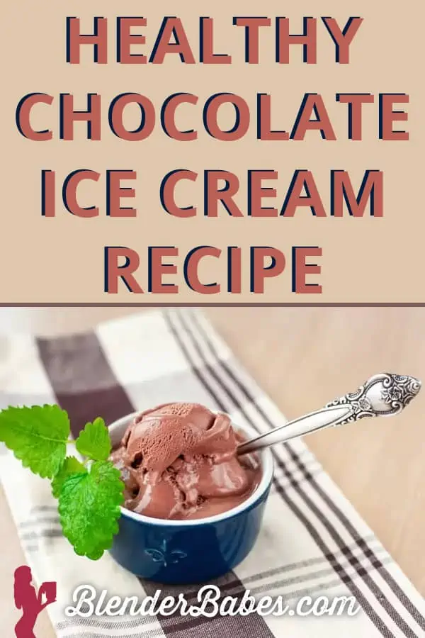 Vitamix chocolate ice clearance cream