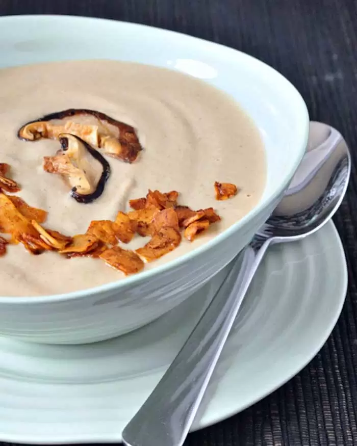 Easy Blendtec and Vitamix Soup Recipes That You Can Make In Any Blender Mushroom Bisque Soup